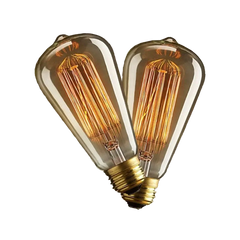2 KOM LED Edison žarulja E27 – moderna retro elegancija Outlet Prodaja
