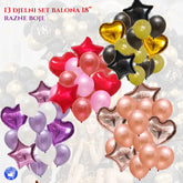 BALONI PARTY - 13 djelni set 18" Outlet Prodaja