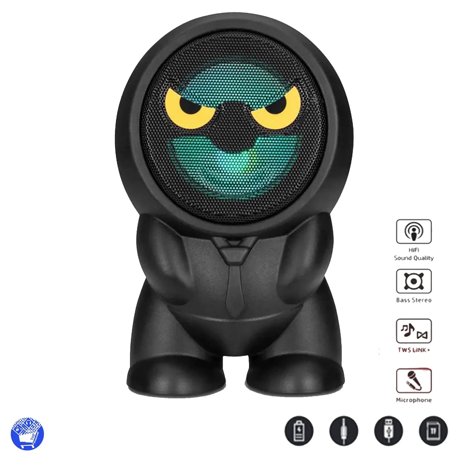 BEŽIČNI BLUETOOTH ZVUČNIK ROBOT BEŽIČNI BLUETOOTH ZVUČNIK ROBOT