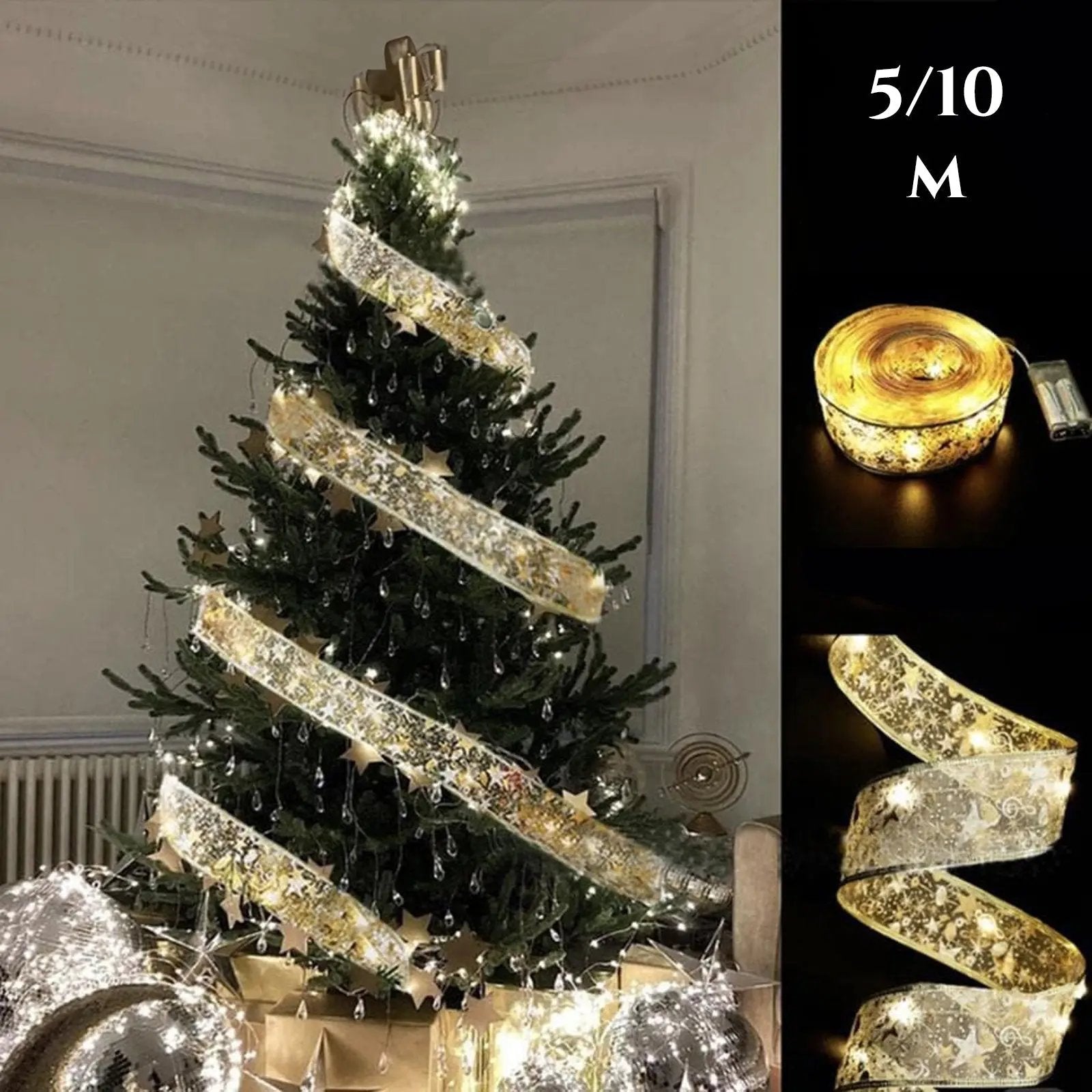 BOŽIĆNE LED UKRASNE TRAKE 5M/10M Outlet Prodaja