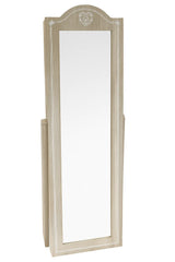 Elegantno stojeće zrcalo s ugrađenim spremnikom za nakit Outlet Prodaja