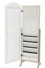 Elegantno stojeće zrcalo s ugrađenim spremnikom za nakit Outlet Prodaja