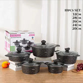 GRANIT premium set lonaca - 10 djelni Outlet Prodaja