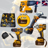 Hammer Tools 4u1 Set – Bušilica, Brusilica, Udarna Bušilica i Odvijač Outlet Prodaja