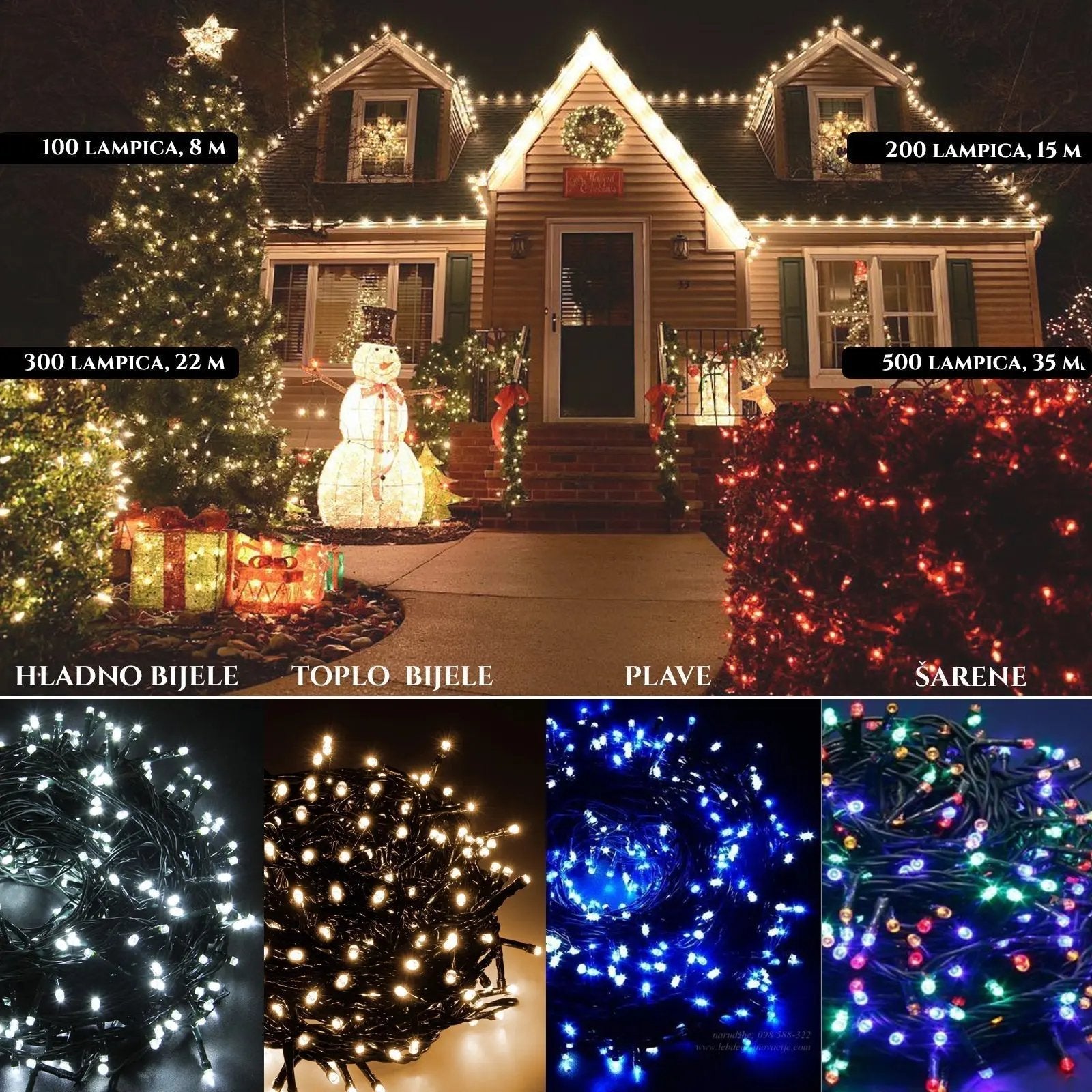 LED BOŽIĆNE LAMPICE LED BOŽIĆNE LAMPICE