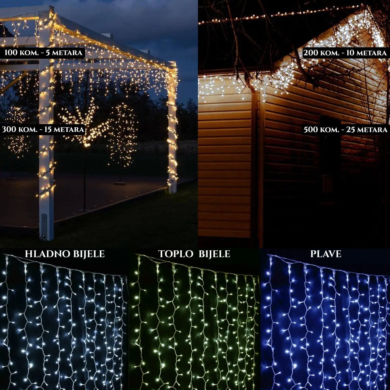 LED BOŽIĆNE VISEĆE SIGE LED BOŽIĆNE VISEĆE SIGE