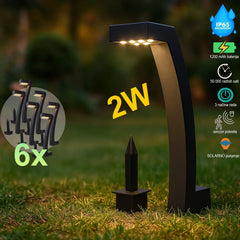 LED Solarne vrtne lampe 6 kom N251 Outlet Prodaja