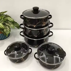 MODERNI 5 DJELNI SET LONACA Outlet Prodaja