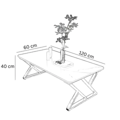 Modern Stolić Zlatni Mramor Outlet Prodaja