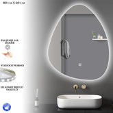 ORGANSKO OGLEDALO S LED OSVJETLJENJEM M635 80X60 CM Top Proizvodi