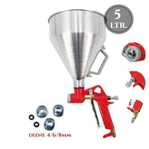 PIŠTOLJ ZA LAKIRANJAE SA 3 DIZNE I ALUMINIJSKOM POSUDOM OD 5L Top Proizvodi