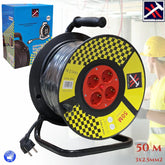 PRODUŽNI KABEL NA MOTALICI 50M 3X2,5mm Outlet Prodaja