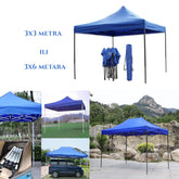 SKLOPIVI PAVILJON ŠATOR 3X3/3X6 Outlet Prodaja