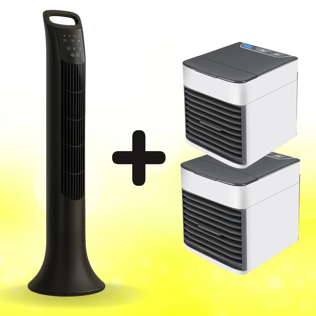 STUPNI VENTILATOR 40W + 2 MINI KLIME GRATIS Outlet Prodaja