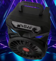 SUPER BASS ZVUČNIK 8 INCH SA BEŽIČNIM MIKROFONOM I DALJINSKIM 3000mah-ZQS8167w Outlet Prodaja