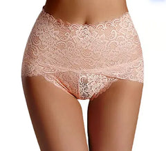 Set 5× Čipkastih Gaćica - Visoki Struk Outlet Prodaja