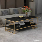 Stolić crno-zlatni Outlet Prodaja