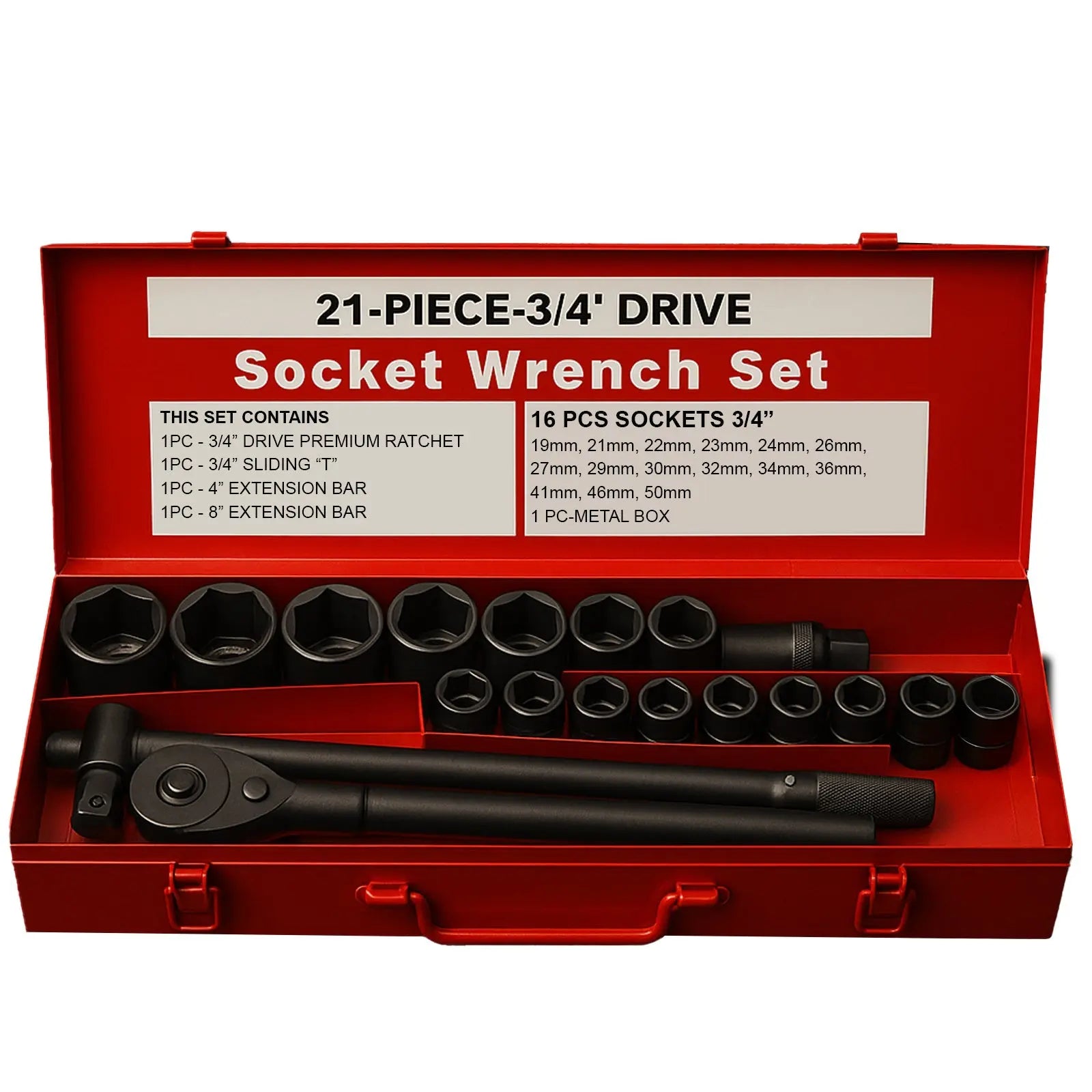 Udarni nasadni ključevi od 8mm-32mm 1/2 Outlet Prodaja