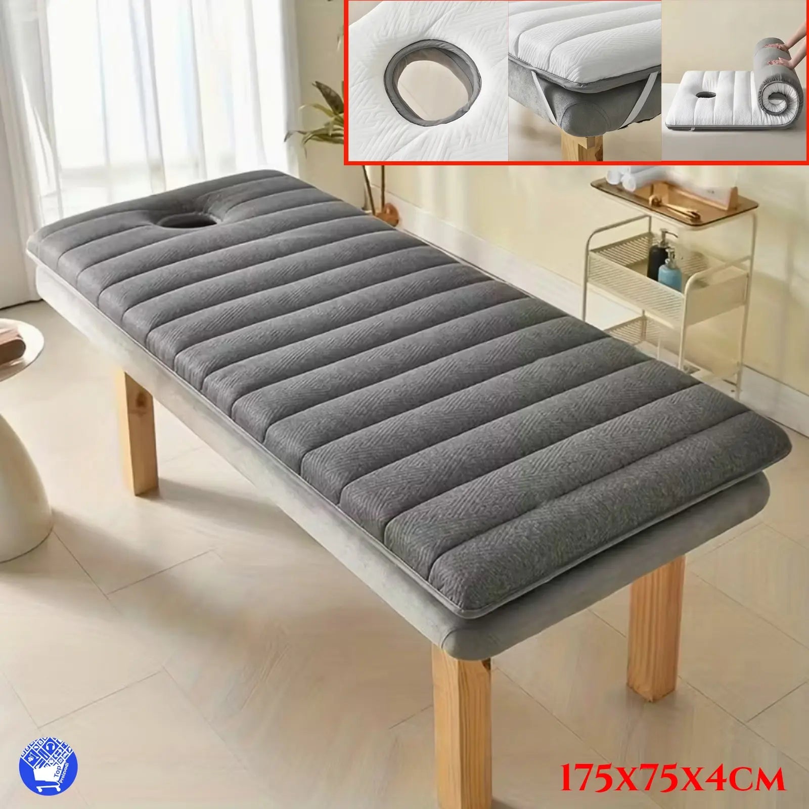 Udobni Masažni Ležaj - 175×75×4 cm Outlet Prodaja