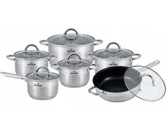 VRHUNSKI INOX 18/10 ZILNER SET LONACA 12 DJELNI Outlet Prodaja