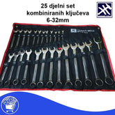 25 djelni set okasto-viljuskastih kljueva OD 6mm-32mm HAMMER TOOLS Top Proizvodi