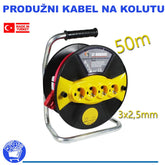PRODUNI KABEL NA MOTALICI 50M 3X2,5mm TURSKA PROIZVODNJA Top Proizvodi