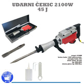 UDARNI ČEKIĆ 2100W 45J Top Proizvodi