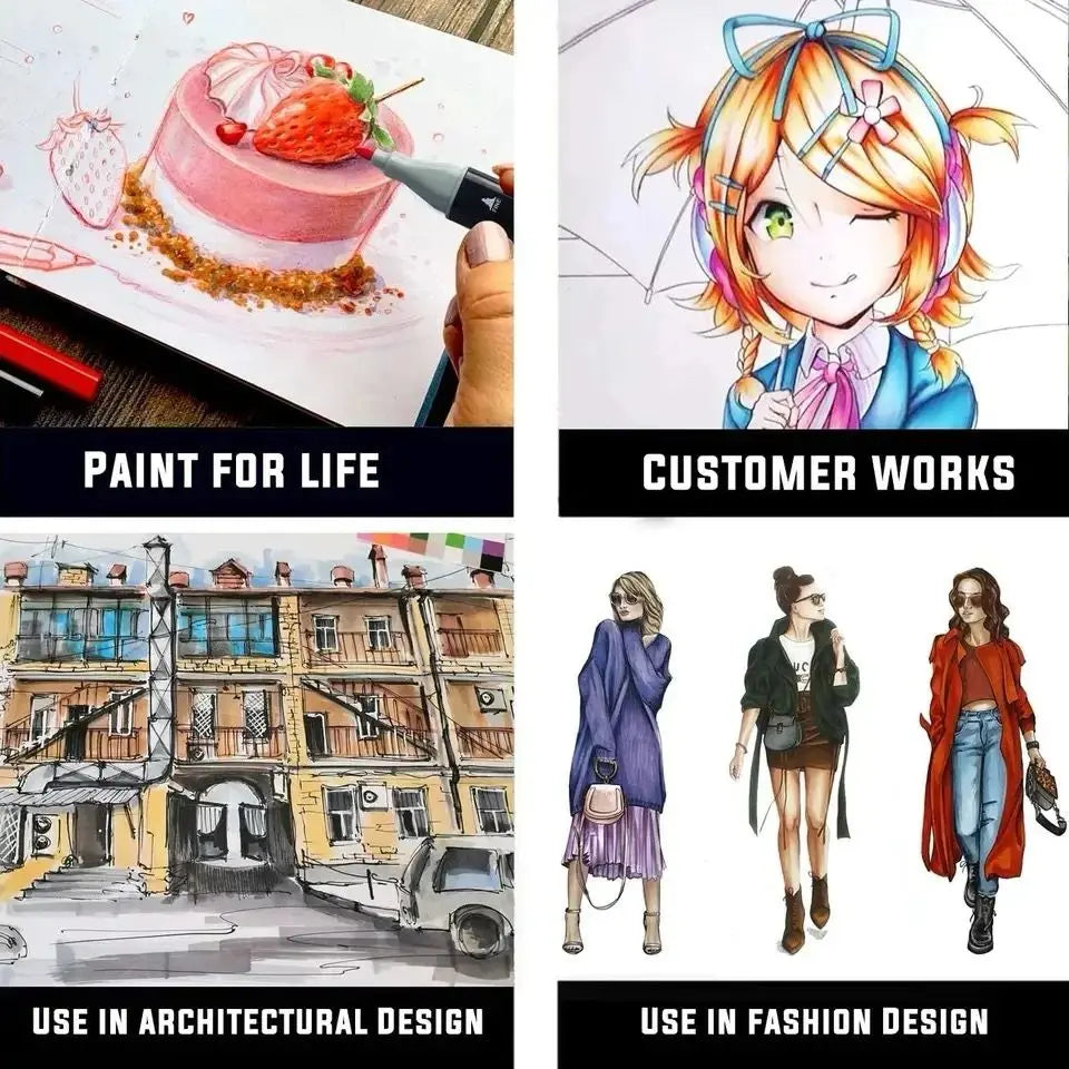 DVOSTRANI MARKERI U TORBI 48KOM/80KOM/120KOM Top Proizvodi