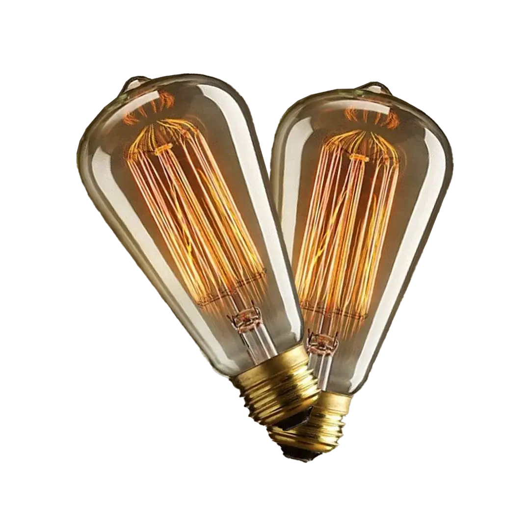 2 KOM LED Edison žarulja E27 – moderna retro elegancija Outlet Prodaja