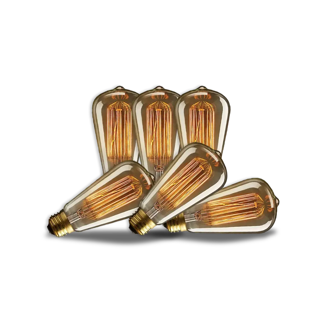 2 KOM LED Edison žarulja E27 – moderna retro elegancija Outlet Prodaja