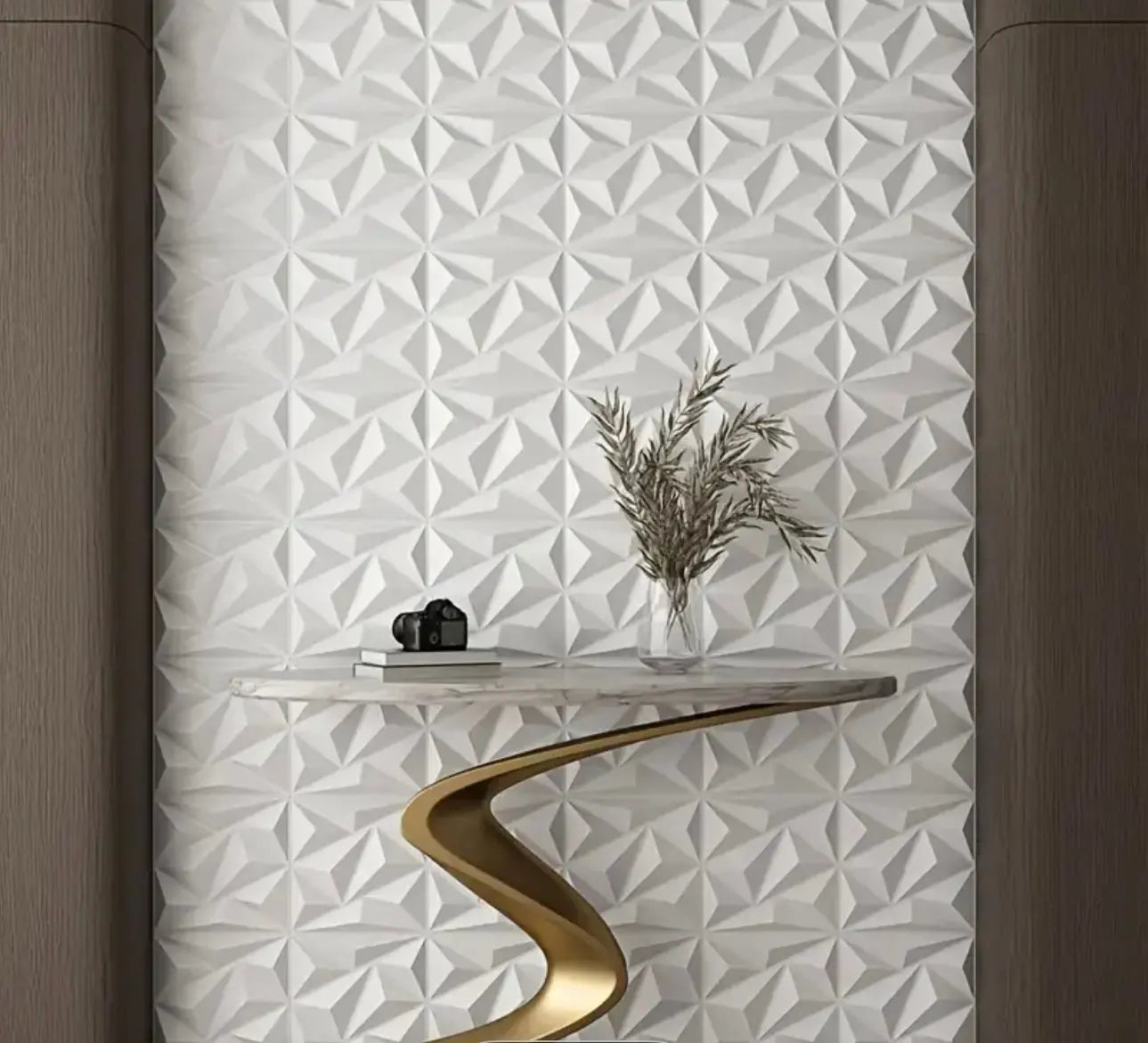 3D Zidni Paneli - Geometrijski dizajn - 10 Komada Outlet Prodaja