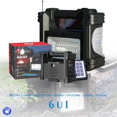6U1 RUČNA LAMPA + REFLEKTOR +RADIO + ZVUČNIK-LAMPA + PUNJAČ 6U1 RUČNA LAMPA + REFLEKTOR +RADIO + ZVUČNIK-LAMPA + PUNJAČ