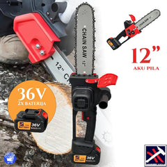 AKU PILA 12 INCH SA 2 BATERIJE 36V HAMMER TOOLS Top Proizvodi
