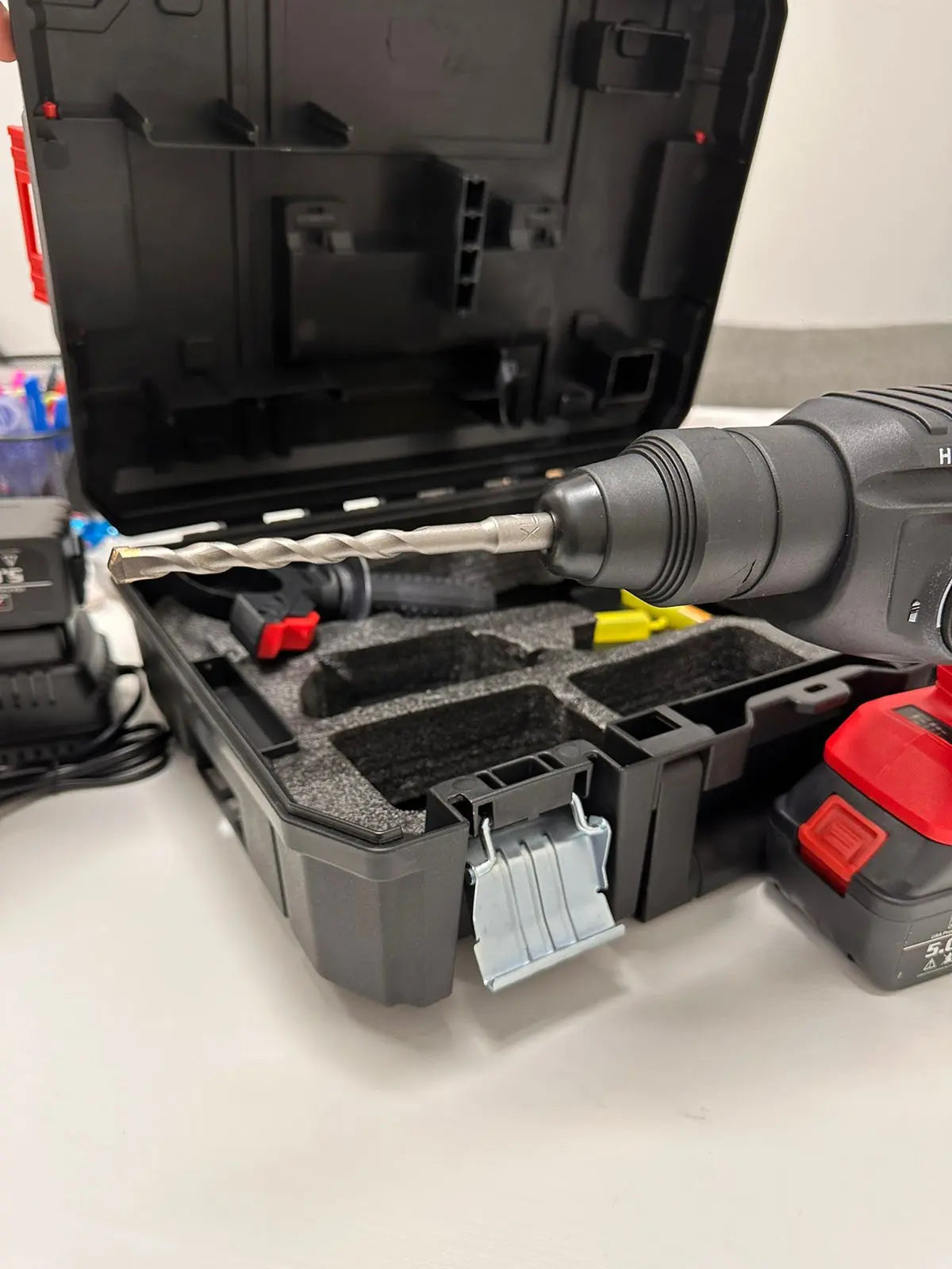 AKU UDARNA BUILICA 2x5.0Ah Li-ION BATERIJE 26mm SA BITOVIMA HAMMER TOOLS Top Proizvodi