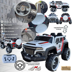 AUTO NA AKUMULATOR 4WD SAMOSTALNOG UPRAVLJANJA+DALJINSKI UPRAVLJAČ ZA RODITELJE AUTO NA AKUMULATOR 4WD SAMOSTALNOG UPRAVLJANJA+DALJINSKI UPRAVLJAČ ZA RODITELJE