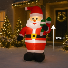 DJED BOŽIČNJAK NA NAPUHAVANJE 1.2M KOJI SVIJETLI Outlet Prodaja