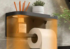 Elegantna zidna polica s držačem papira Outlet Prodaja