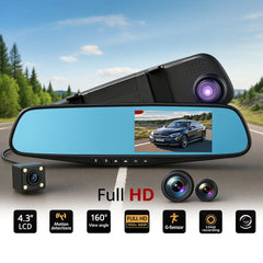 Full HD auto kamera 5'' + kamera za vožnju unazad Outlet Prodaja