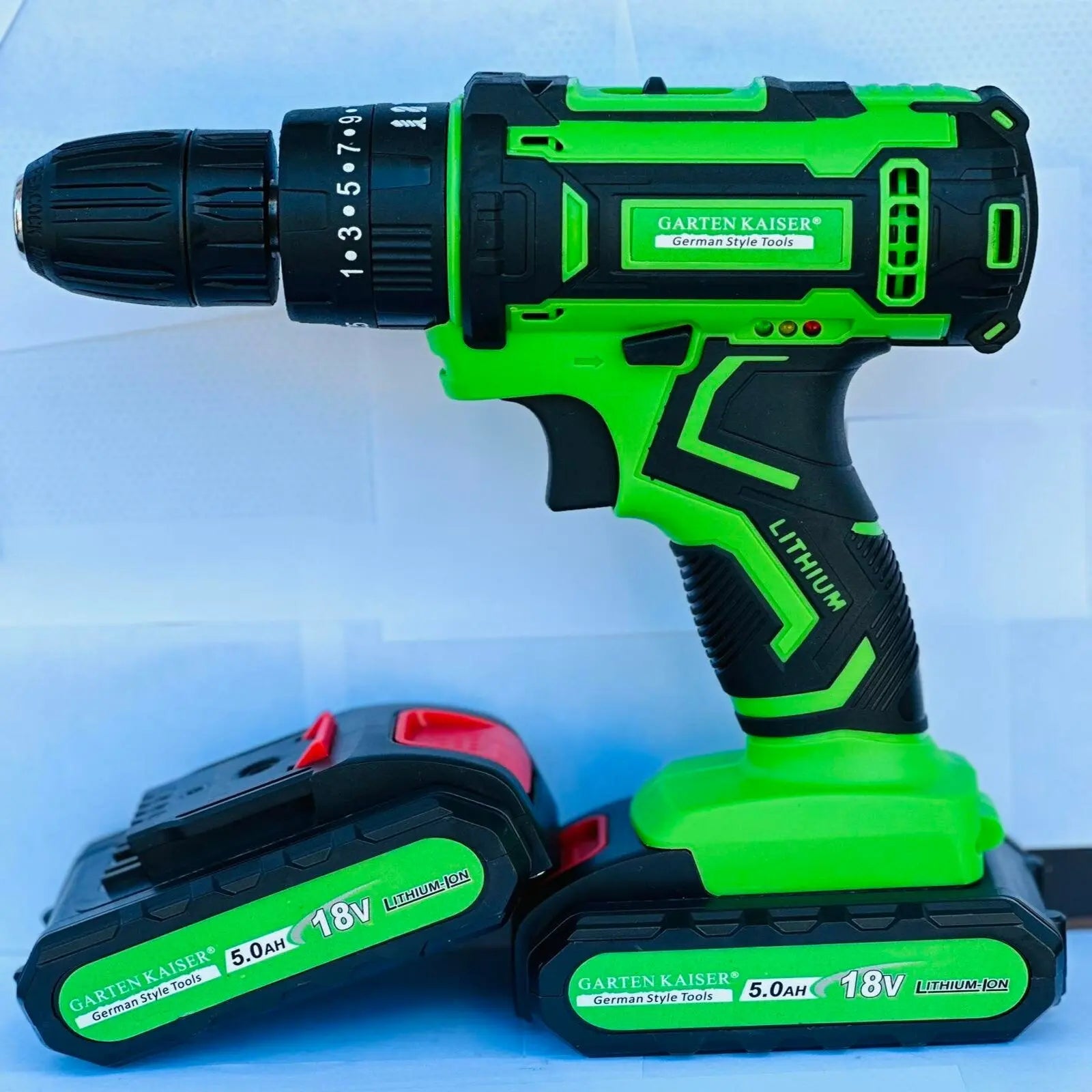 Gk aku bušilica + 40djelni set Outlet Prodaja