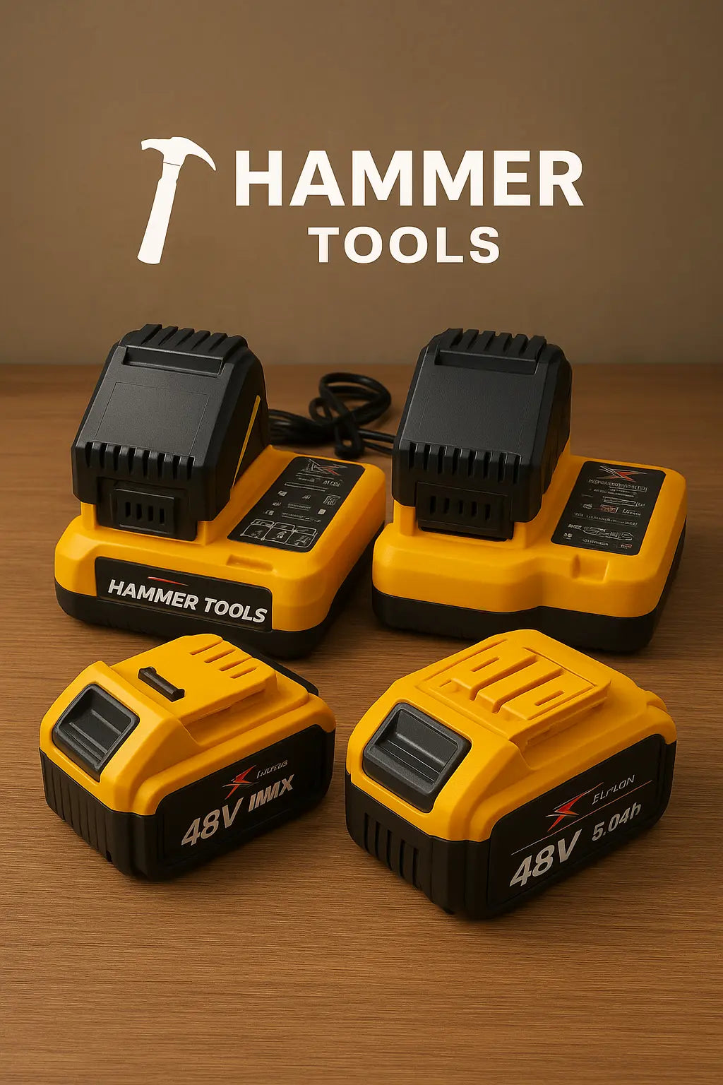 HAMMER TOOLS 4u1 Set - 4x48V 5Ah Li-Ion Outlet Prodaja