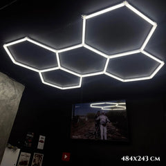 Hexagon LED mreža 484x243 cm Outlet Prodaja