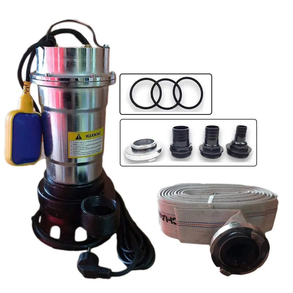 INOX pumpa sa plovkom + crijevo 20m Huriku Shop