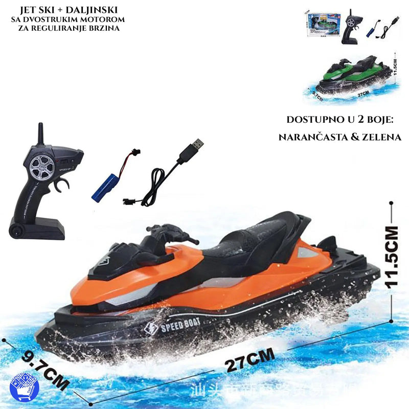 JET SKI NA DALJINSKI UPRAVLJA SA 2 BRZINE JET SKI NA DALJINSKI UPRAVLJA SA 2 BRZINE