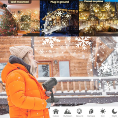 Laserski projektor za ukrašavanje sa motivom SNIJEGA Top Proizvodi 2