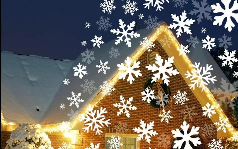 Laserski projektor za ukrašavanje sa motivom SNIJEGA Top Proizvodi 2