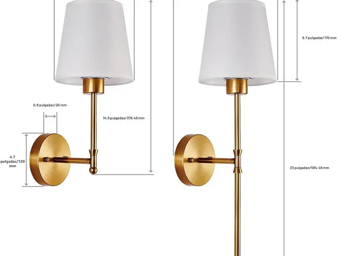 Luxe zidna lampa s daljinskim upravljanjem Outlet Prodaja
