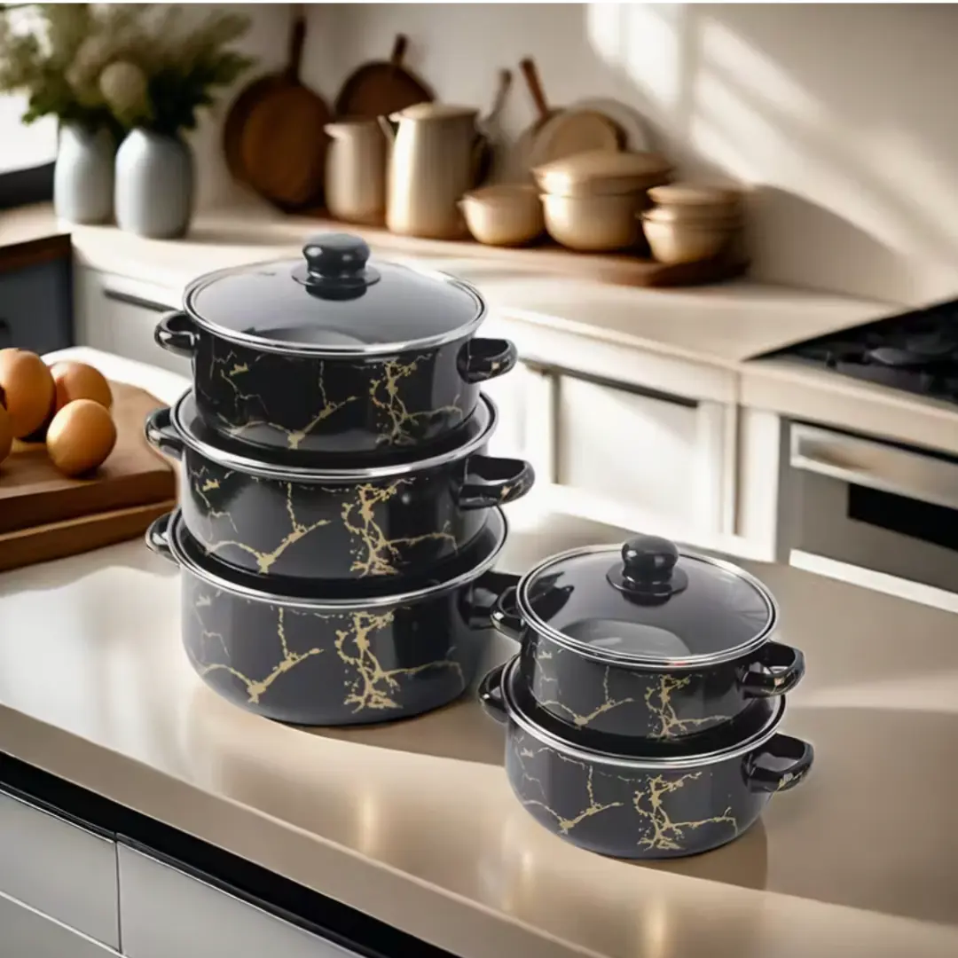 MODERNI 5 DJELNI SET LONACA Outlet Prodaja