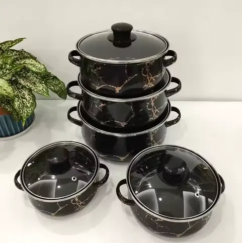 MODERNI 5 DJELNI SET LONACA Outlet Prodaja