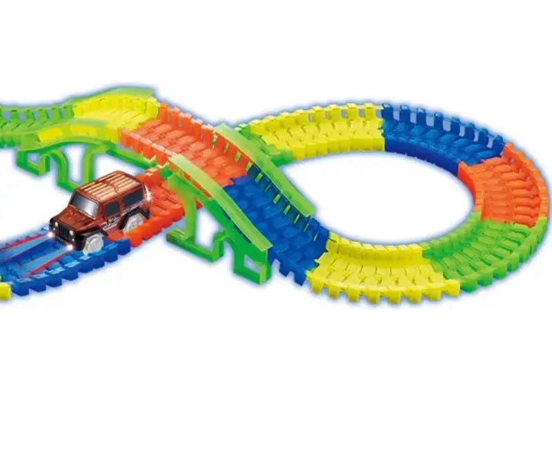 Magic Neon trkaća staza - 212 dijelova Outlet Prodaja