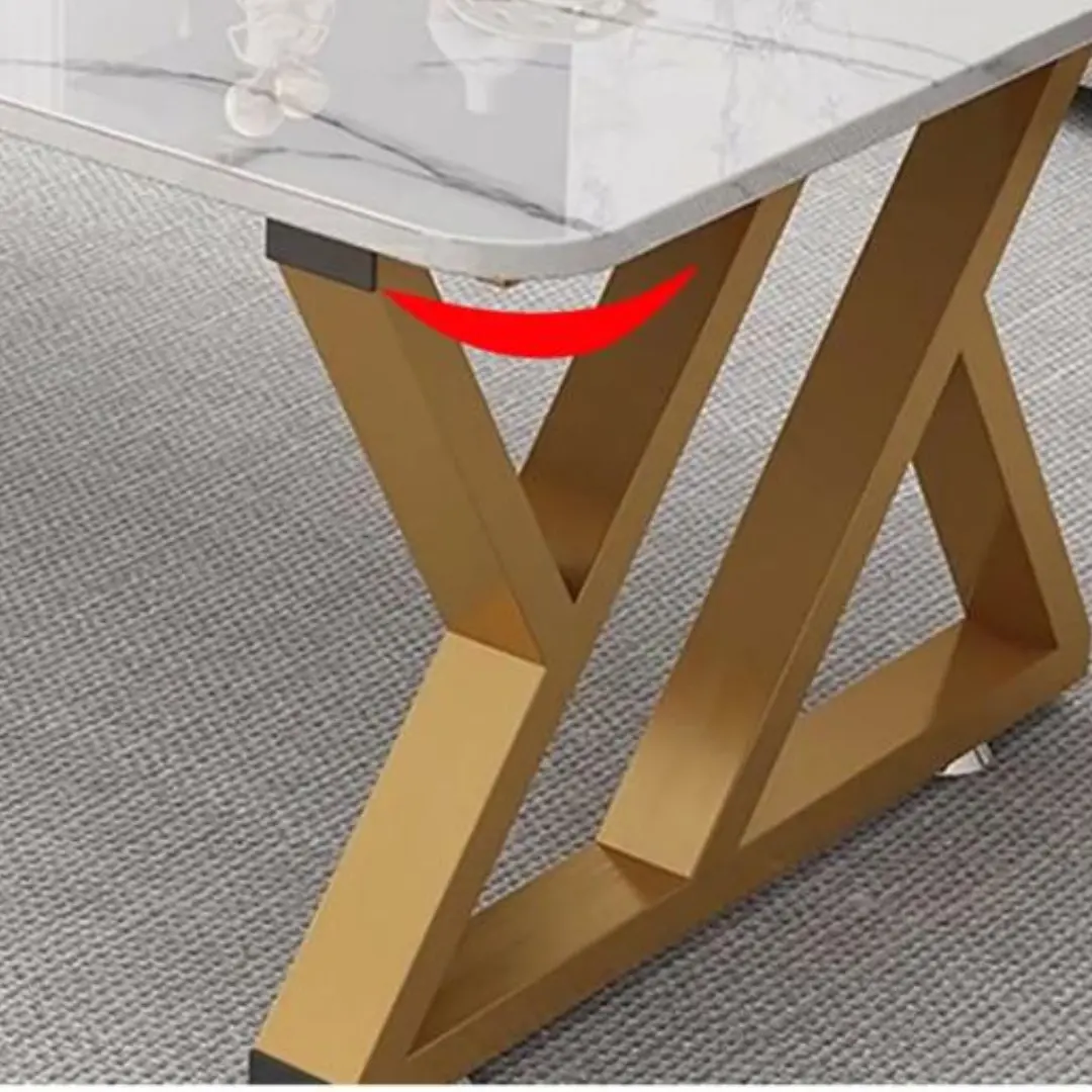 Modern Stolić Zlatni Mramor Outlet Prodaja